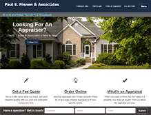 Tablet Screenshot of charlotterealestateappraisals.com